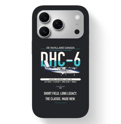 DHC-6 Twin Otter Classic 300-G design on black magsafe iphone case, for iPhone 17 Pro