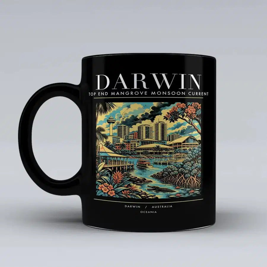 DARWIN - Poster - Mug - Black