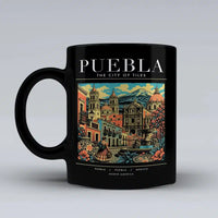 Thumbnail for PUEBLA - Poster - Mug - Black