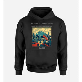 Single-Side Printing — The Veteran's Last Walkaround Double-Side Hoodie