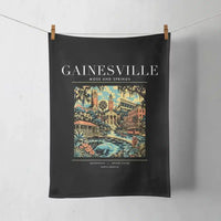 Thumbnail for GAINESVILLE - Poster - Towel - Black