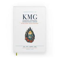 Thumbnail for Kunming Changshui International Airport (KMG) design on white notebook