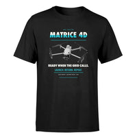 Thumbnail for DJI Matrice 4D design on black single side