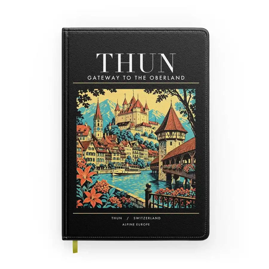 THUN - Poster - Notebook - Black