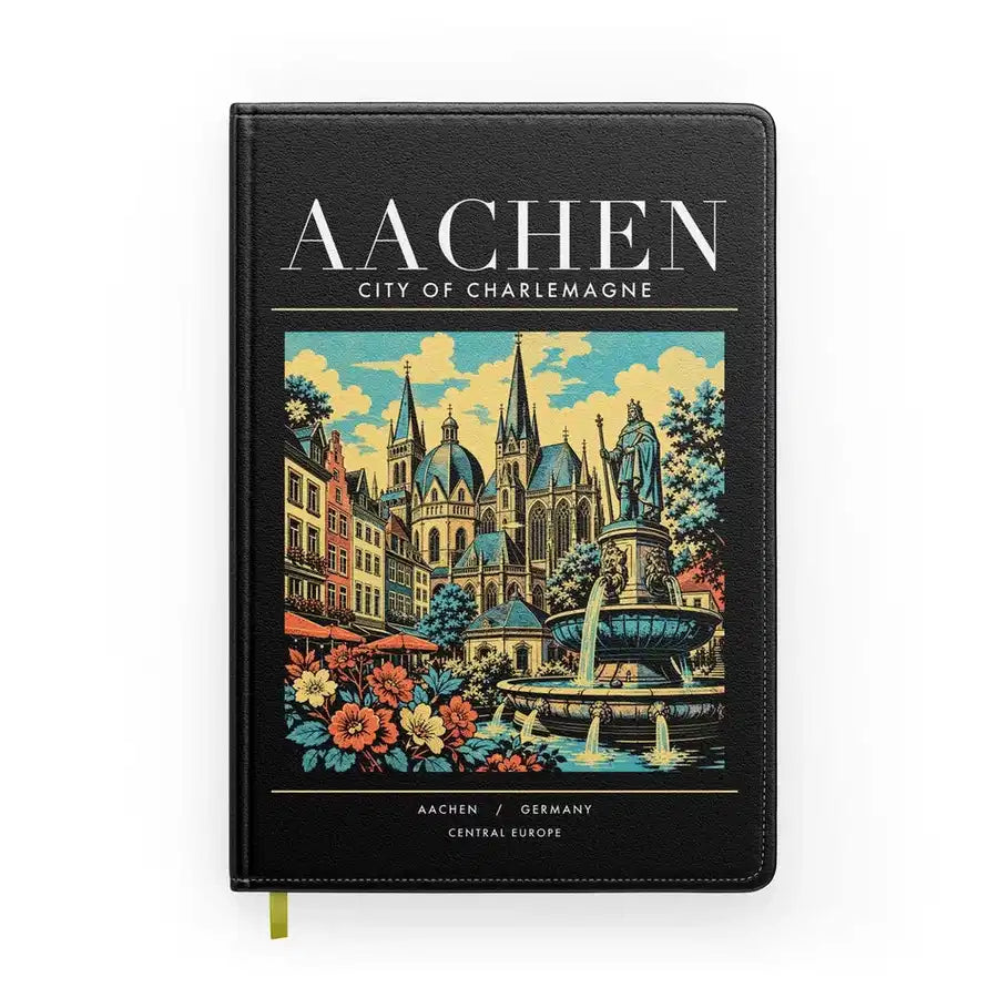 AACHEN - Poster - Notebook - Black