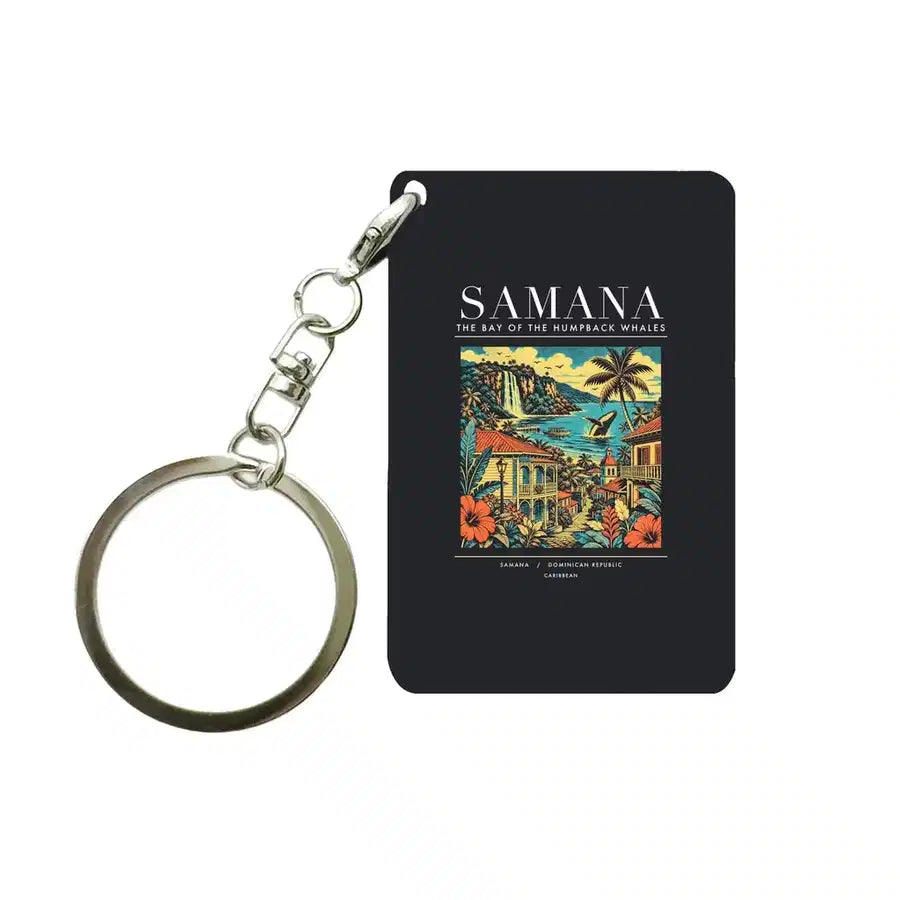 SAMANA - Poster - Key Chain - Black