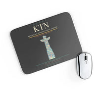 Thumbnail for Ketchikan International Airport (KTN) design on black rectangle mouse pad