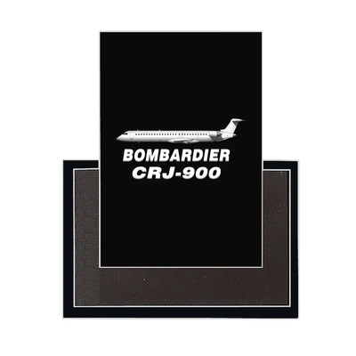 Bombardier CRJ-900 aviation design magnet in strong neodymium core.