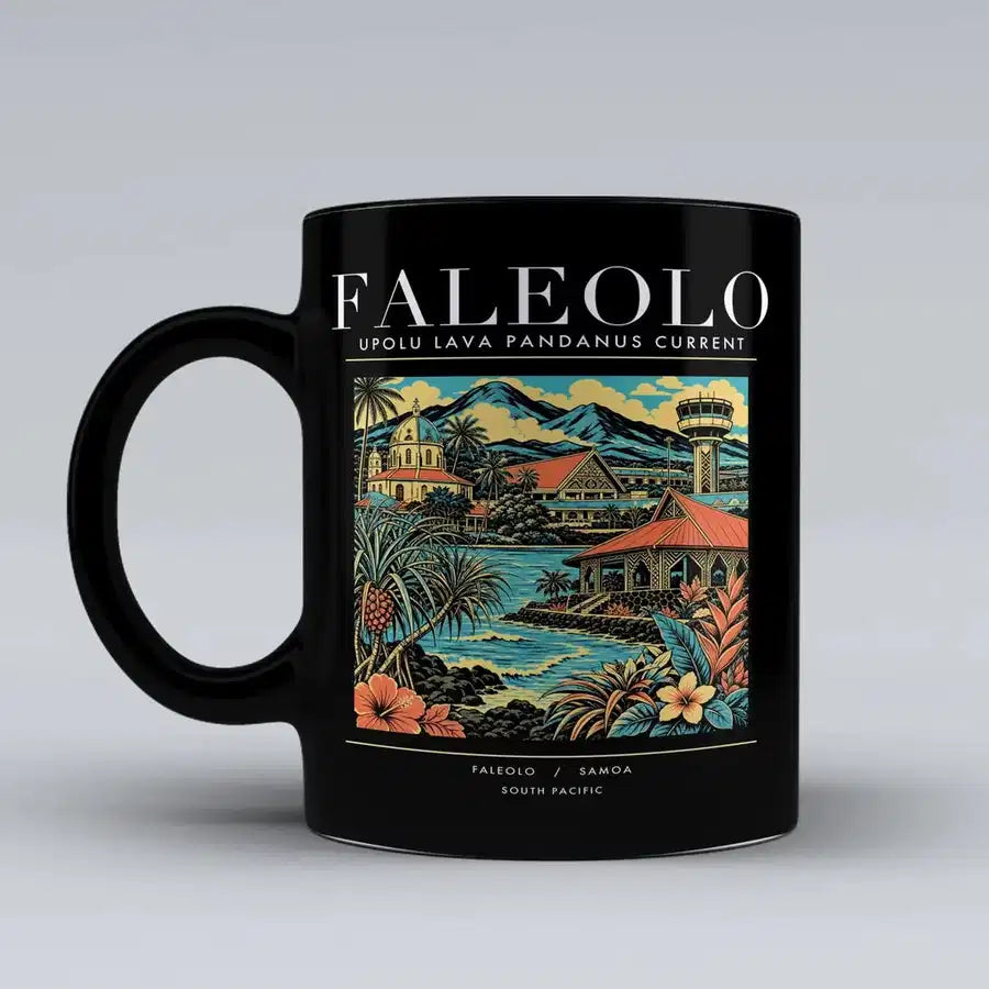 FALEOLO - Poster - Mug - Black