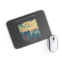 Thumbnail for VINTAGE G4519 - The Returning Crew - Designed Mouse Pads design on black rectangle