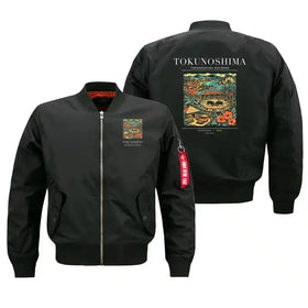 Tokunoshima City Series Bomber Jacket