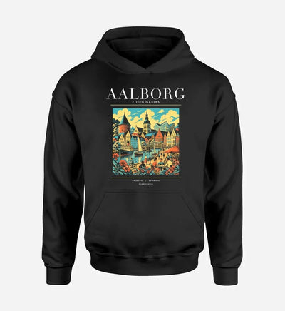 AALBORG - Poster - Premium Hoodie - Black