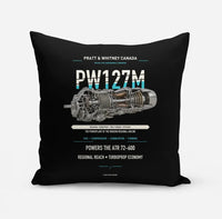 Thumbnail for PW127M design on black pillow