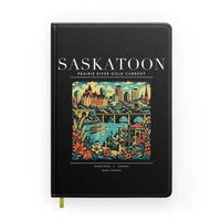 Thumbnail for SASKATOON - Poster - Notebook - Black
