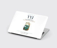 Thumbnail for Victoria International Airport (YYJ) design on white MacBook case