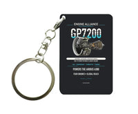 Thumbnail for GP7200 Key Chain design on black key chain