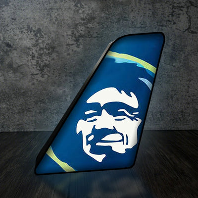 Alaska Airlines Led Aircraft Tail aviation themed 3D aircraft tail lamp, premium acrylic with LED.