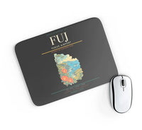 Thumbnail for Fukue Airport (FUJ) design on black rectangle mouse pad