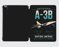 Thumbnail for A-3B Skywarrior design on black ipad tablet case