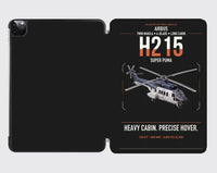 Thumbnail for Airbus H215 design on black ipad tablet case