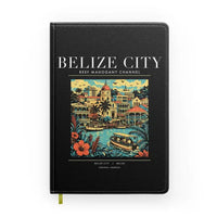 Thumbnail for BELIZE CITY - Poster - Notebook - Black