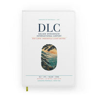 Thumbnail for Dalian Zhoushuizi International Airport (DLC) design on white notebook