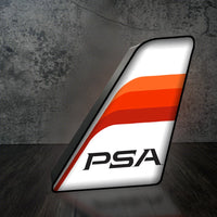 Thumbnail for PSA Airlines Led Aircraft Tail aviation design on premium acrylic with LED 3D aircraft tail lamp.