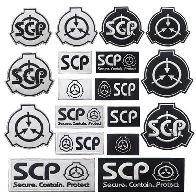 SCP Foundation Embroidered aviation design patch in embroidered fabric.