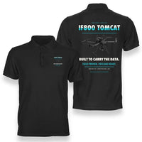 Thumbnail for Inspired Flight IF800 Tomcat design on black polo