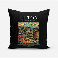 Thumbnail for LUTON - Poster - Pillow - Black