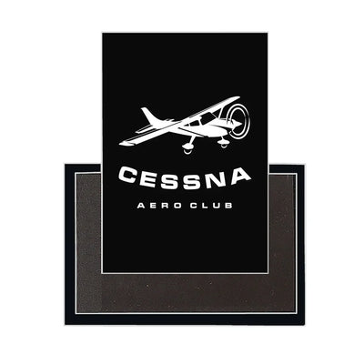 Cessna Aeroclub aviation design magnet in strong neodymium core.