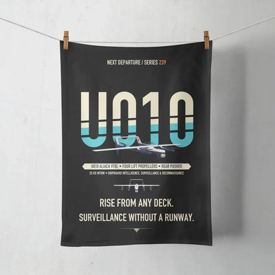 Airbus U010 Aliaca VTOL design on black towel