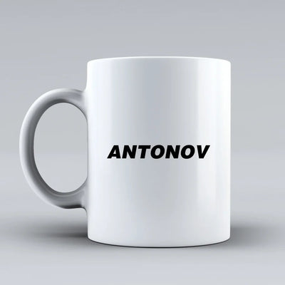 Customisable Antonov & Text Mug - view 2