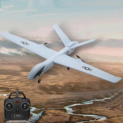 Side view of Z51 Predator RC Glider 2.4G 2CH EPP Foam RC Plane With LED Light Fixed aviation RC model in durable ABS plastic.