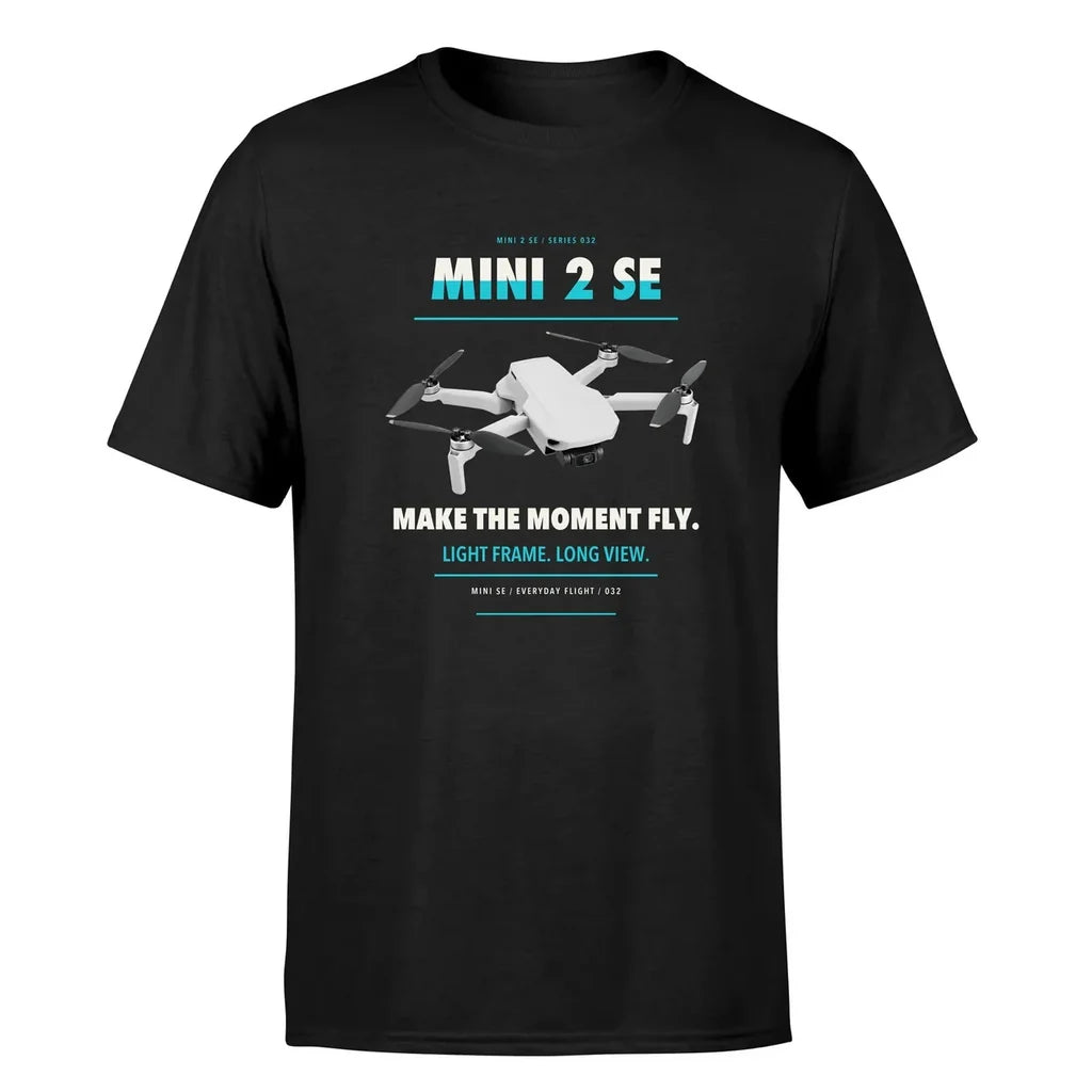 DJI Mini 2 SE design on black single side