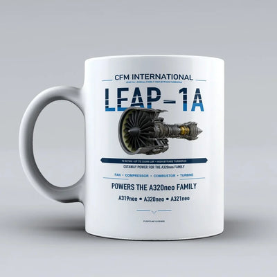 Mug design on white leap 1a
