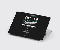Thumbnail for Pilatus PC-12 PRO design on black MacBook case