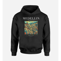 Thumbnail for MEDELLIN - Poster - Premium Hoodie - Black