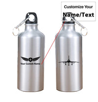 Thumbnail for Concorde Silhouette aviation design on thermos, vacuum-insulated.