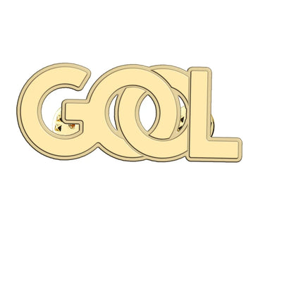 Gol Linhas Aéreas Inteligentes aviation hollow pin in polished alloy.