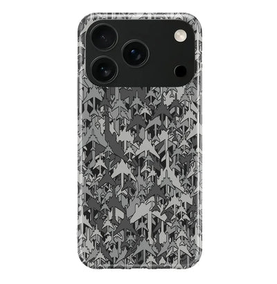 Dark Coloured Airplanes iPhone Case