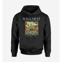 Thumbnail for BALLARAT - Poster - Premium Hoodie - Black