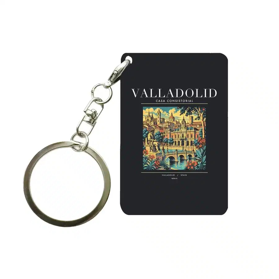 VALLADOLID - Poster - Key Chain - Black
