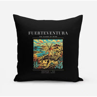 Thumbnail for FUERTEVENTURA - Poster - Pillow - Black