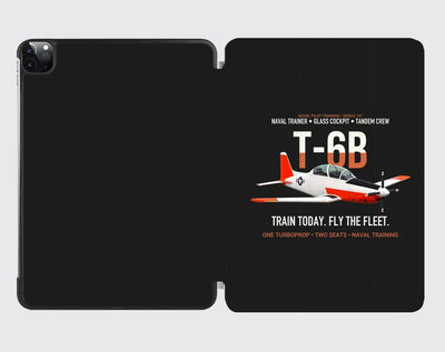 T-6B Texan II Naval Aviator Training design on black ipad tablet case