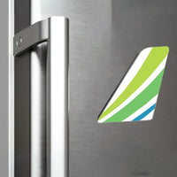 Thumbnail for Binter Canarias Airlines aviation design tail magnet in 3D metal with magnetic back.
