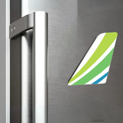 Binter Canarias Airlines aviation design tail magnet in 3D metal with magnetic back.