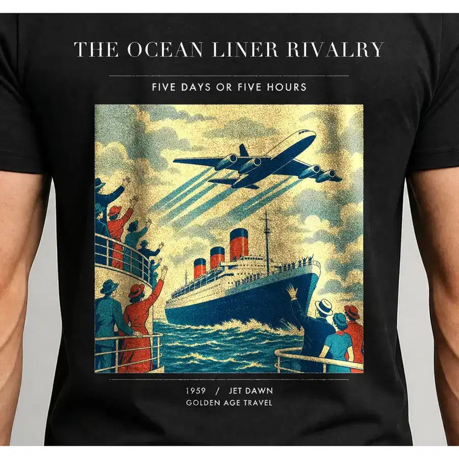 VINTAGE G4307 - The Ocean Liner Rivalry - Cover