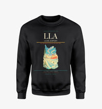 Thumbnail for Luleå Airport (LLA) design on black sweatshirt