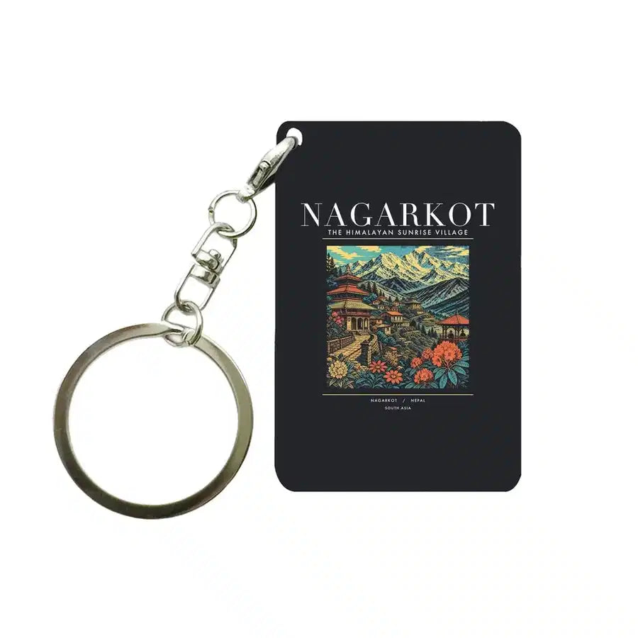 NAGARKOT - Poster - Key Chain - Black